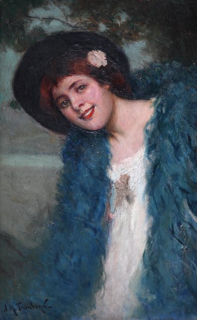Parisian Woman by Josep Mª Tamburini Dalmau